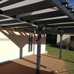 Réaménagement de pergola en aluminium Gap